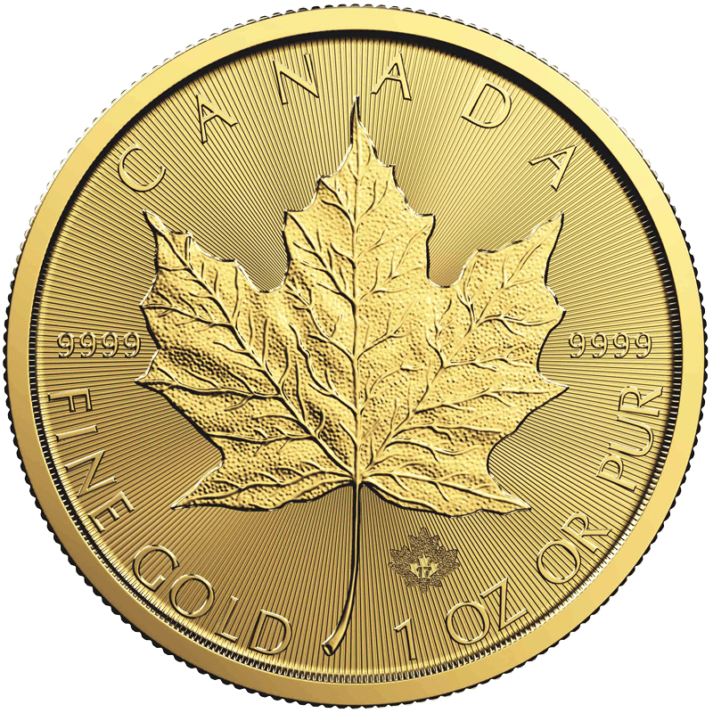 Image for Circulated 1 oz Gold Maple Leaf Coin (Random Year) from TD Precious Metals